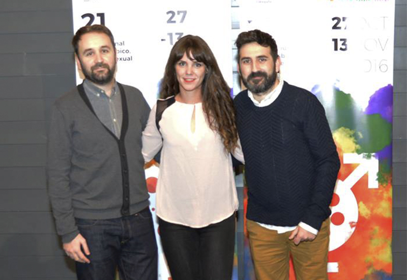 Daniel Sánchez del Rey, Rocío Alzueta y Antonio Ufarte en Cineteca Matadero
